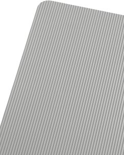 Коврик против скольжения, серый рифленый (ширина 474 мм.)