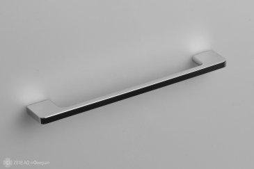 FS108 мебельная ручка-скоба 192 мм хром глянцевый