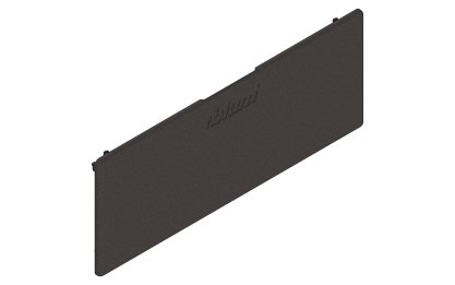 LEGRABOX заглушка, внутри, высота N, прямоугольная, симметрич., гавана коричневый