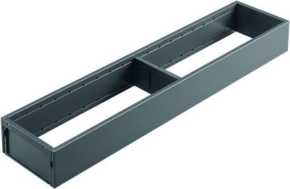 AMBIA-LINE  рама для LEGRABOX стандартный ящик, сталь, НД=500 мм, ширина=100 мм, серый орион