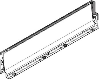 TANDEMBOX, царга L 101/450мм, черная, лев.