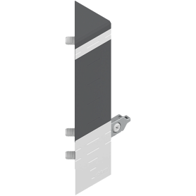 TANDEMBOX, Крепление фасада, EXPANDO, правое, высота D, для SPACE CORNER