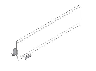 LEGRABOX, Царга, высота K (128,5 мм), НД=500 мм, правая, гавана коричневый