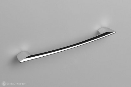 FS107 мебельная ручка-скоба 160 мм хром глянцевый