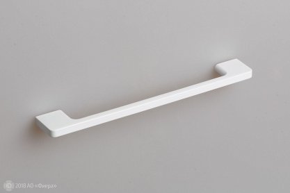 FS108 Мебельная ручка-скоба, 192 мм, белый глянцевый
