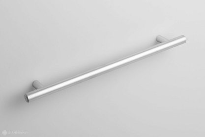 RR002 мебельная ручка-релинг 192 мм сатиновый хром