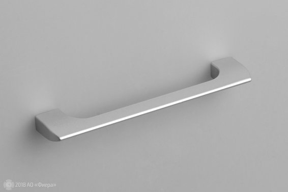 FS079 мебельная ручка-скоба 128 мм сатин светлый
