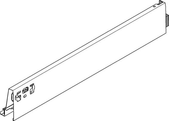 TANDEMBOX intivo/antaro, царга М 83/300мм, белая, прав.