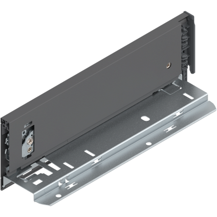 LEGRABOX царга, высота M (90,5 мм), НД=270 мм, левая, серый орион