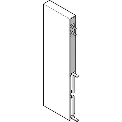 TANDEMBOX intivo, крепление передней панели д/релинга, высота D(224мм), черн., прав.