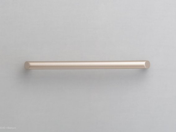 1457 мебельная ручка-скоба 160 мм никель сатиновый матовый