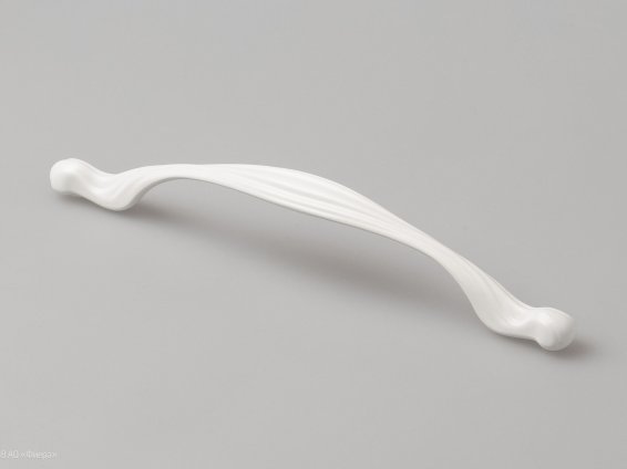 Barocca мебельная ручка-скоба 160-192 мм белый матовый