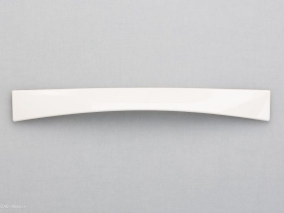 Musa мебельная ручка-раковина 160 мм белый глянец