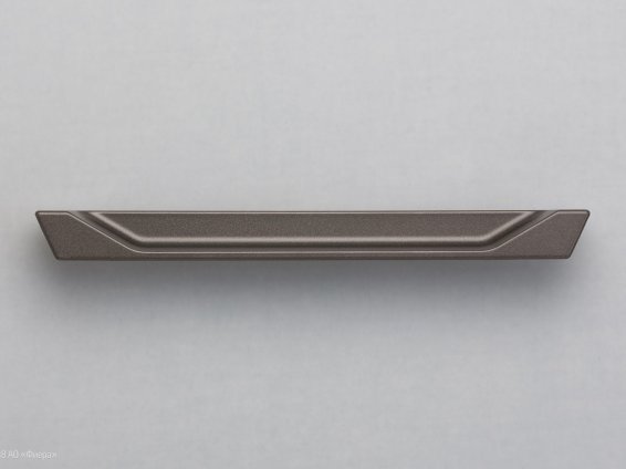 Sintesi мебельная врезная ручка 128 мм графит
