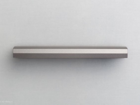 Line торцевая мебельная ручка 160 мм антрацит матовый