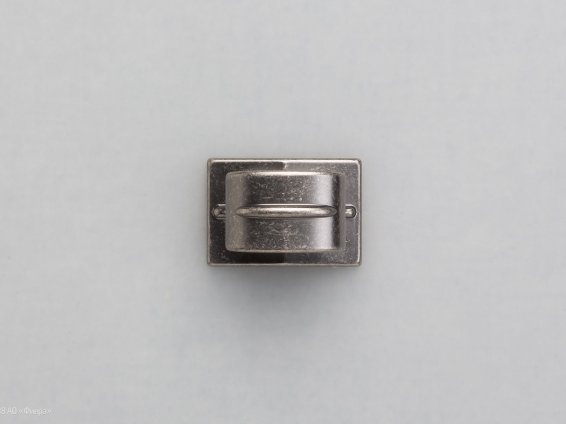 24140 мебельная ручка-кнопка никель состаренный