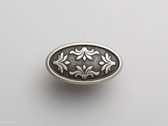 Pandora мебельная ручка-кнопка состаренное серебро, большая