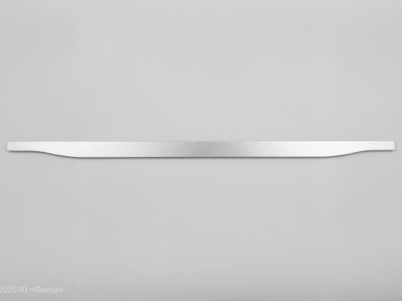 558 торцевая мебельная ручка в размер фасада 897 мм нержавеющая сталь