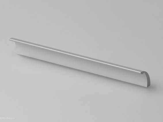 RS170 мебельная ручка-профиль 128 мм алюминий
