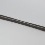 Linea мебельная ручка-профиль 224-256 мм железо матовое