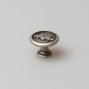 Pandora мебельная ручка-кнопка состаренное серебро малая