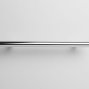 RR002 мебельная ручка-релинг 128 мм хром полированный